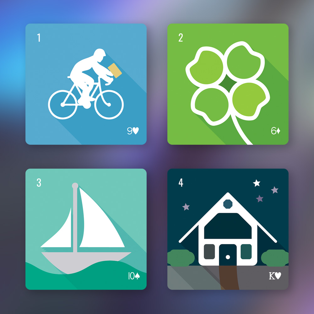 Colorblock Lenormand